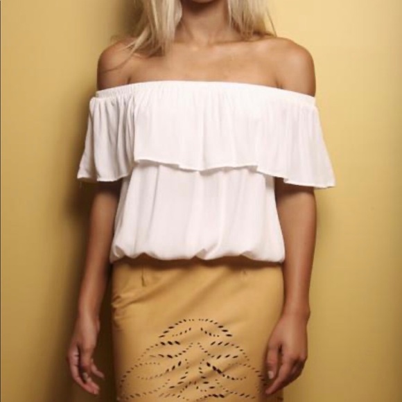 Lokoa Rhodes Ruffle Top - Picture 2 of 3